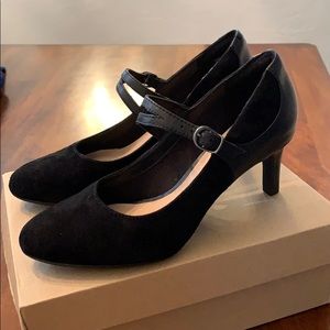 Clark’s Dancer Reece black pump Mary Jane sz 8.5